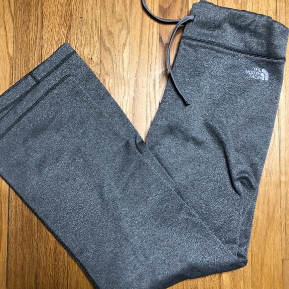 Gray Fleece Lined Sweatpants Womens 
